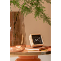 Budík Karlsson KA5924BK Neat Square, 9cm